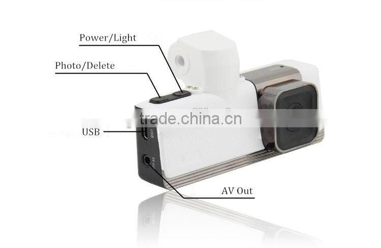 1.5 Inch TFT 1080P Full HD 5.0M Pixel GPS Tracker Ambarella A2S60 Car CCTV DVR