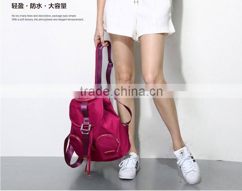 2016 Daily casual backpack bags Hot Sale New Design polyester Outdoor Casual Fashion Backpack