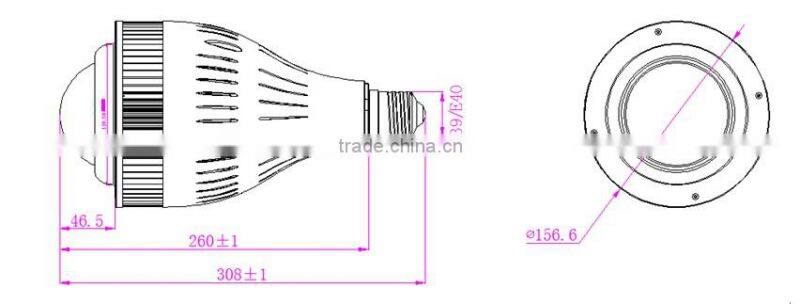 Factory prices 120W led solar energy saving highbay light OPTICS 45 60 90 120 DEGREE