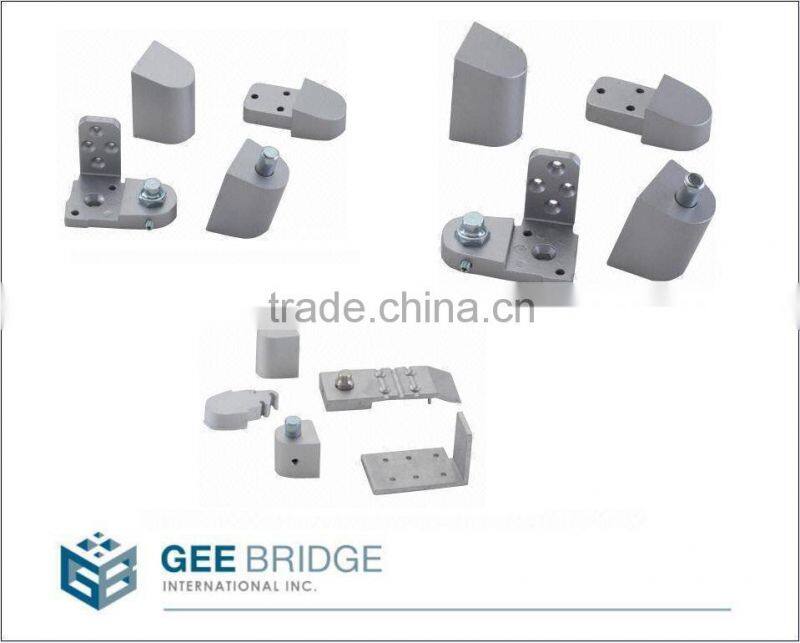 0203603 Window Accessories Aluminum Offset Door Pivot Hinge