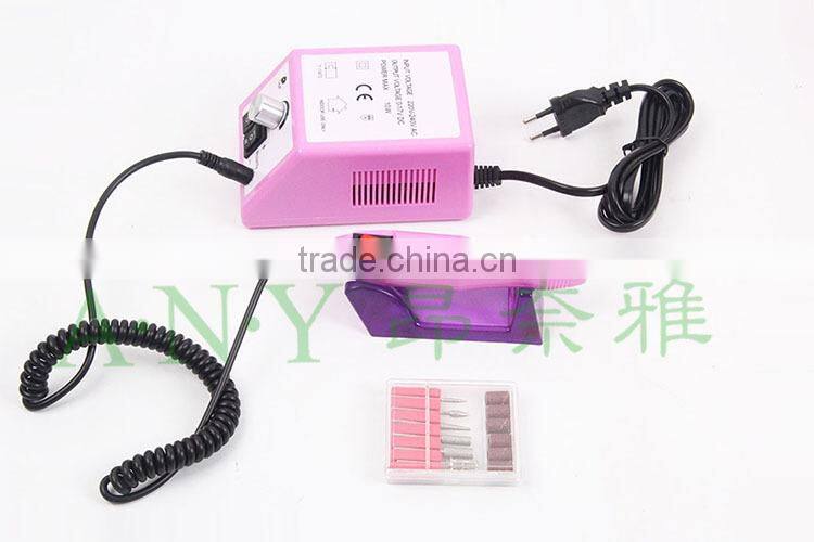 Professional Electric Nail Art Salon Portable Drill Vacuum Manicure Machine 20000rpm