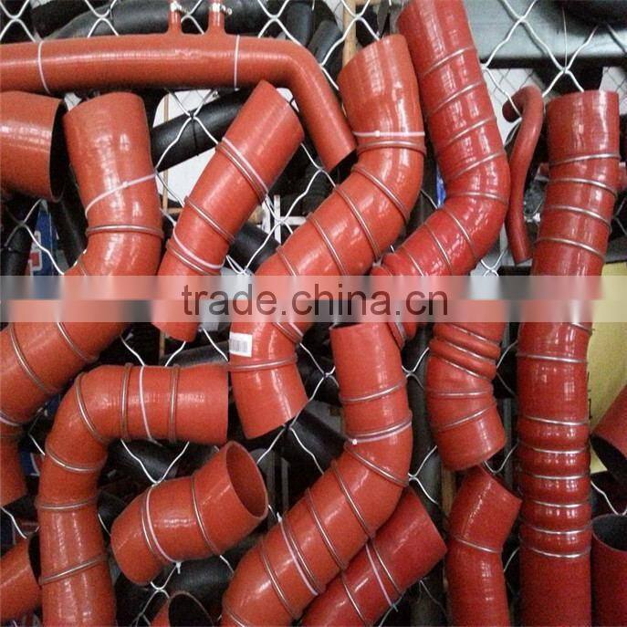 silicone rubber radiator hose For volvo dongfeng truck air inlet hose supercharger intake 1109021-t0500