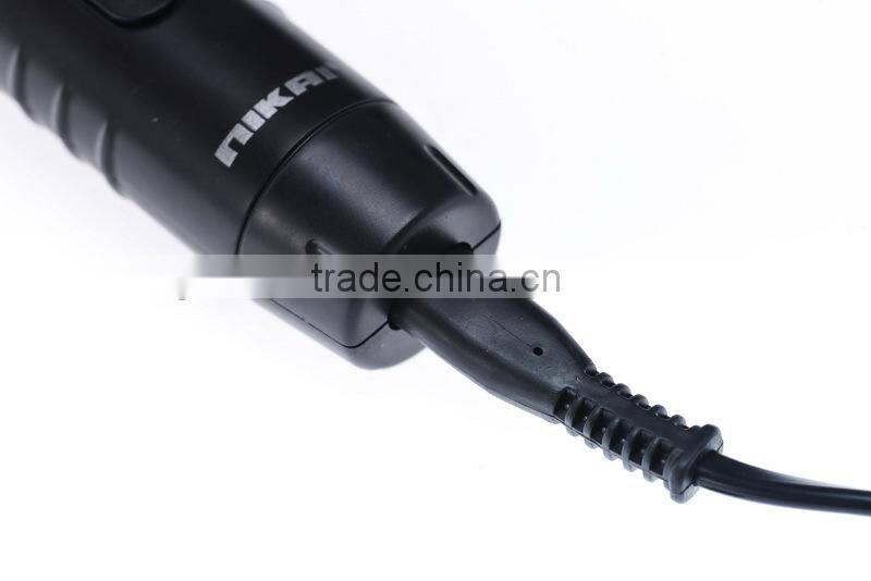 2 in 1 cheap NIKAI manual mini nose and ear hair trimmer