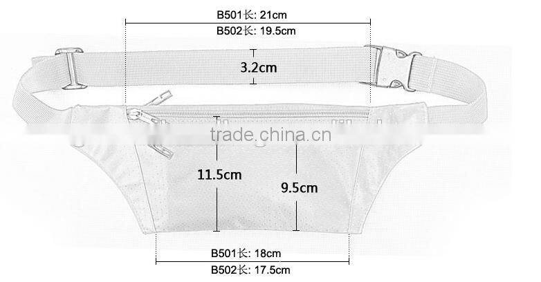 2015 Unisex Waist Belt Bag Travel Sports Pack Hiking Running Belt Pack;fany pack running waist bags flashing sport running belt