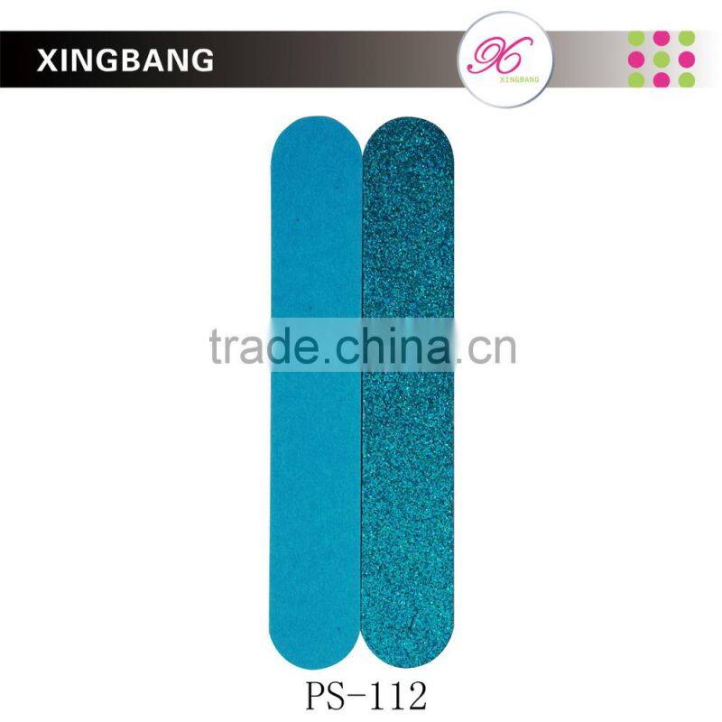 professional salon nail file, black emery board file for nail care