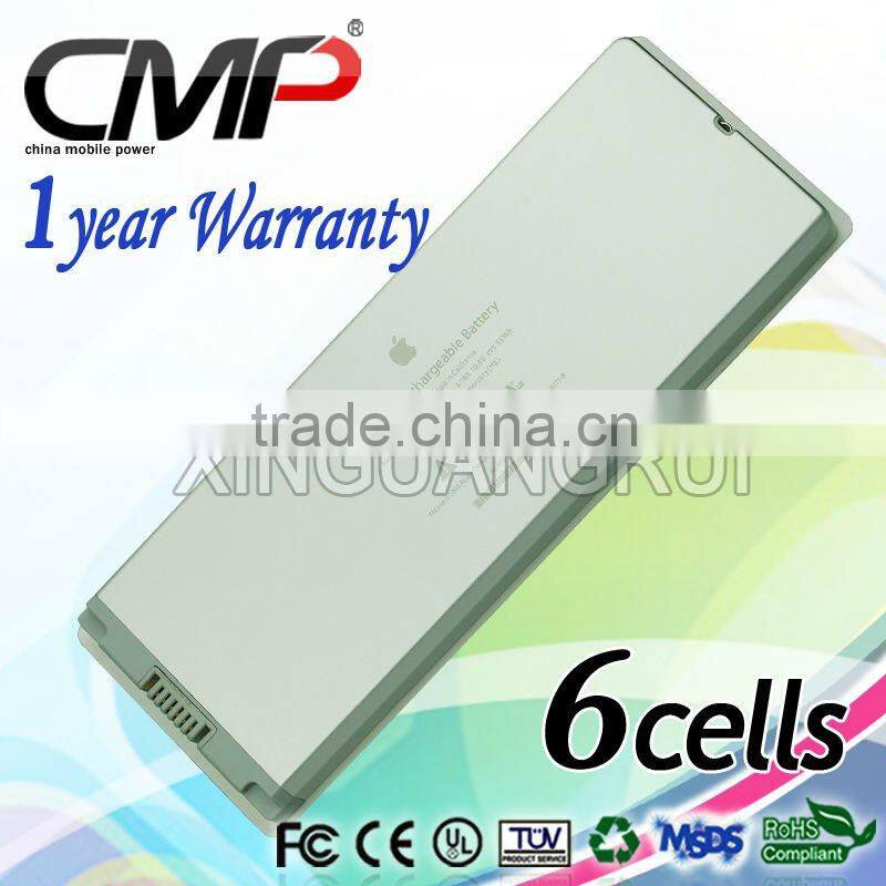 Good quality replaced FOR Apple A1185 laptop battery (white)