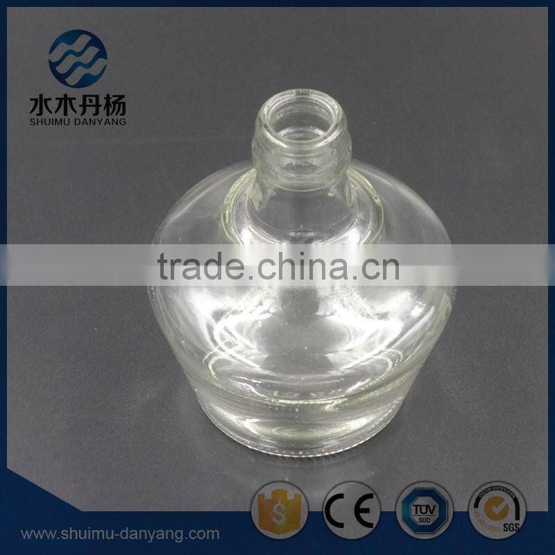 Unique 150ml clear glass wine bottle liquor bottle