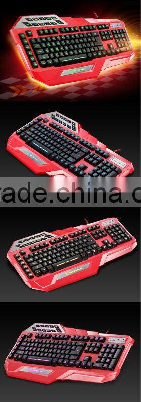High-quality rgb led backlight keyboard