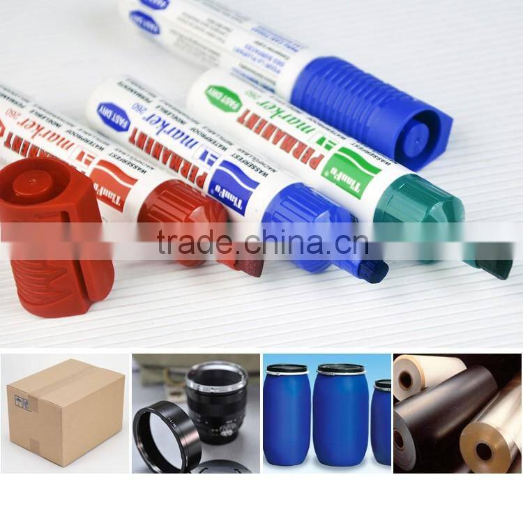 Factory direct sale multi-color ink waterproof easy erase permanent marker