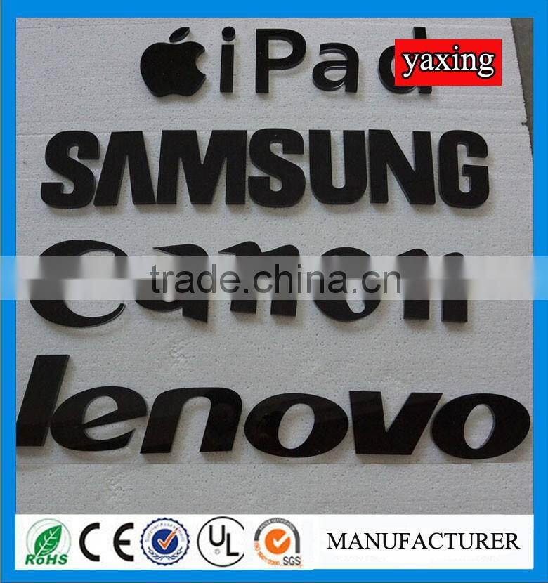 Acrylic crystal letter sign for store decoration