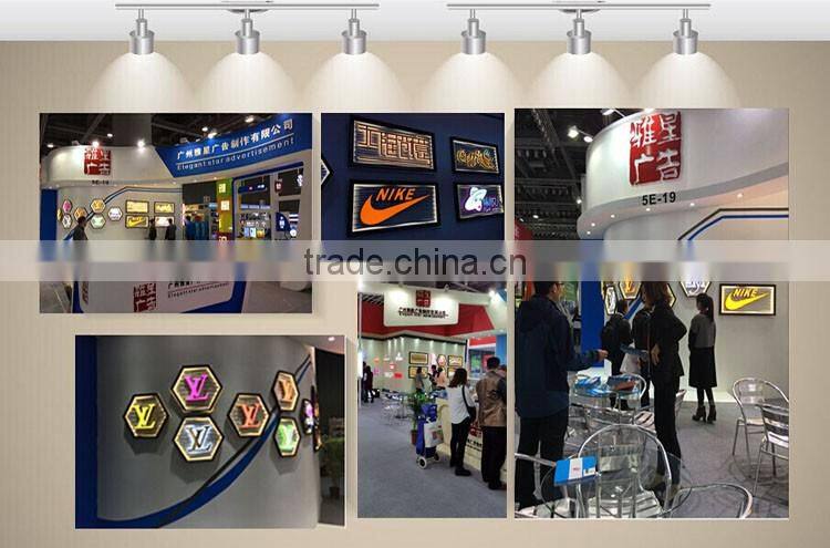 hot sale high quality outdoor advertising metal words