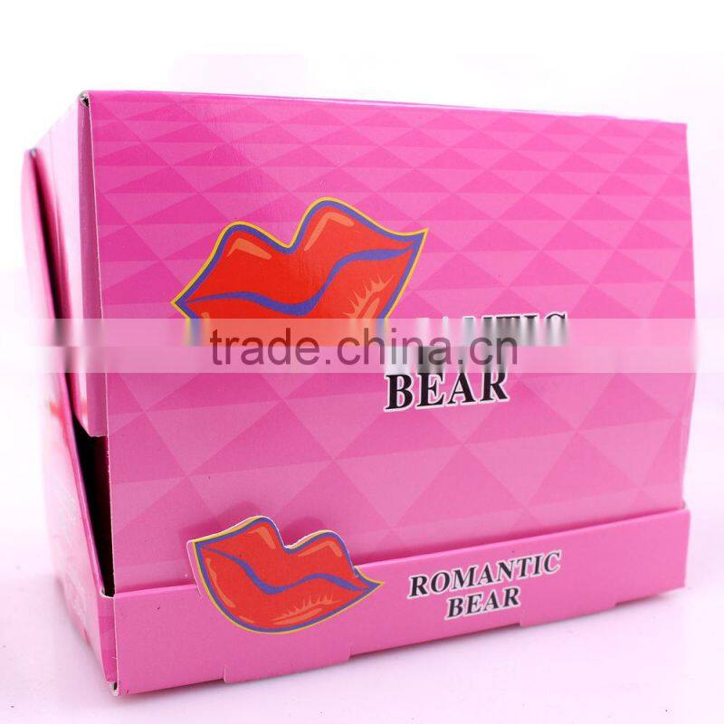 The Newest Romantic Bear long lasting 6 lip colors lipgloss peel off liquid matte lipstick