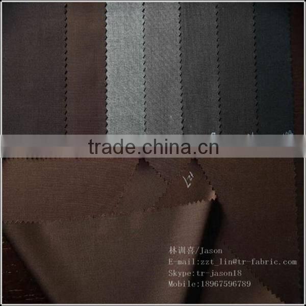 high class polyester rayon suiting fabric for Italian style suits