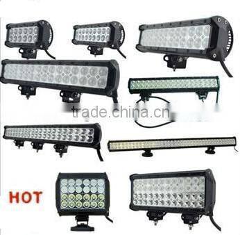 3W each LED,17" Dual Row 108W Cre LED Work Light Bar,LED Mining Bar,for ATV SUV JEEP Car(SR-UC3-108A,108W)Spot/Flood/Combo
