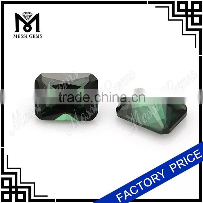 6x8mm octagon machine cut synthetic 152# spinel gemstone