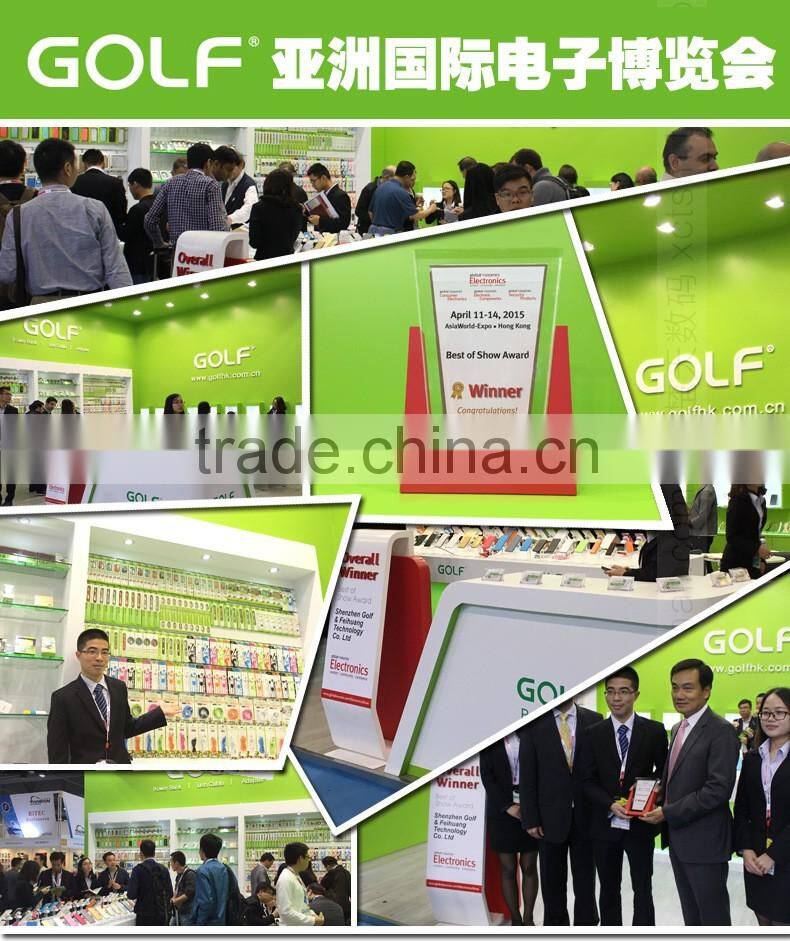 Original GOLF 25cm/100cm/150cm/200cm/300cm Micro USB Metal Braided Data Charger Cable 2.1A Output For Xiaomi Huawei HTC Samsung