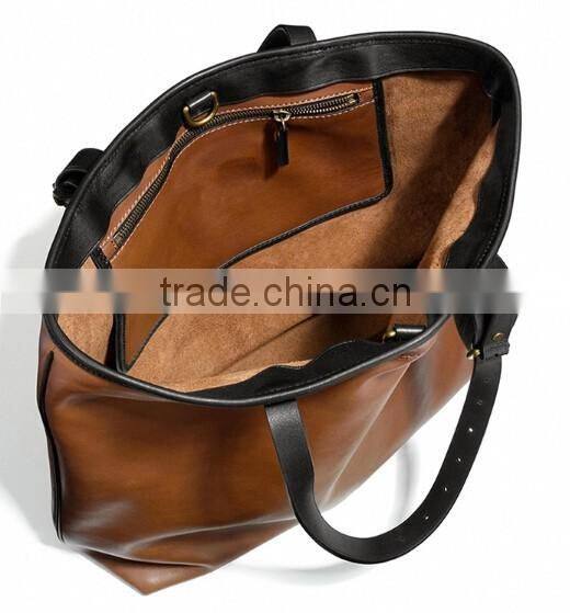 large zip top portfolio with adjustable strap elegance famous brand tote purse