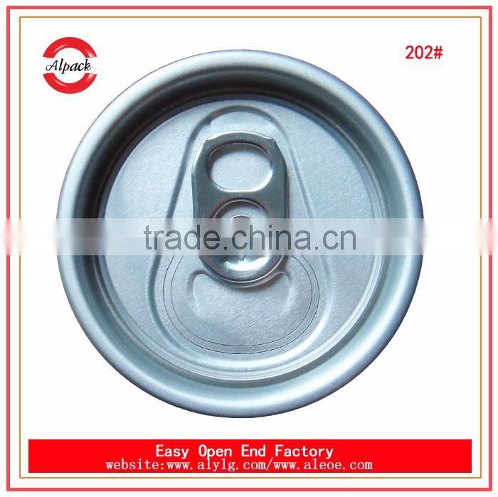 202# china hot sale aluminum can top