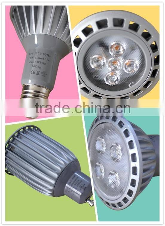 gu10 led bulb lamp dimmable 5W 7.5W 110V/240v gu10 base