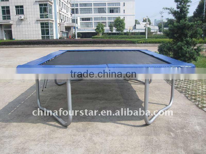 Cheap 8x12 ft China Kids Gymnastic Amusement Park Fitness Jumping Trampoline