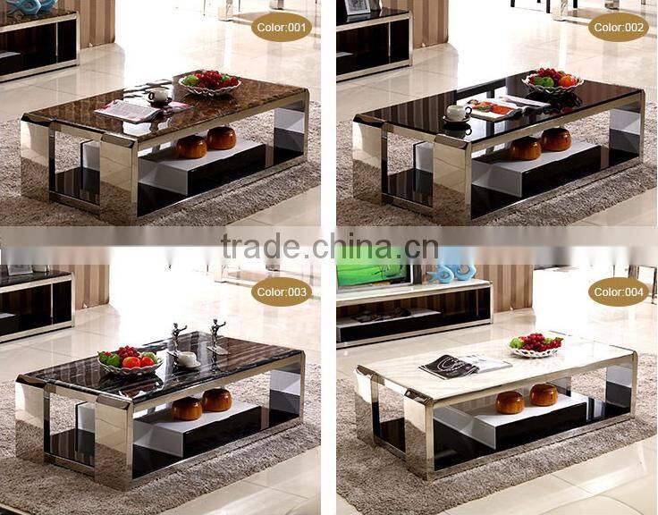 Hot sale morden white marble animal coffee table