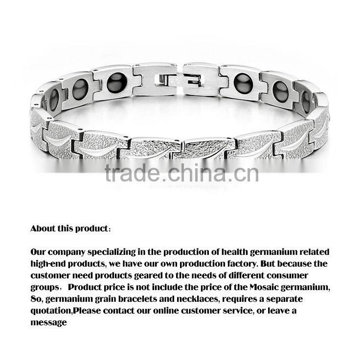 titanium germanium magnetic bracelet with cheap price tungsten germanium 99.9999%
