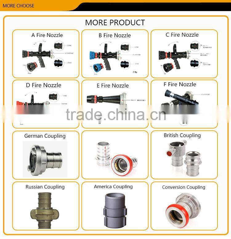 Emergency rescue tools water jet hose nozzle En standard 2.5'' fire nozzle