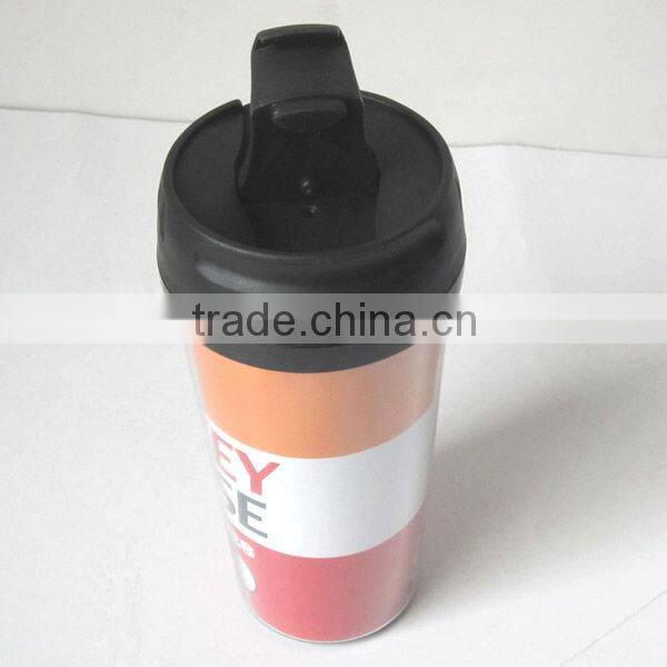 16oz double wall plastic water mug