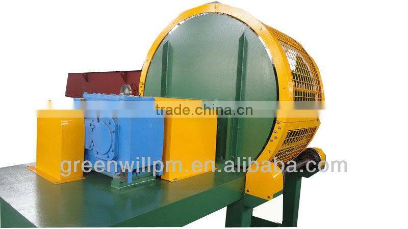 double shaft crusher