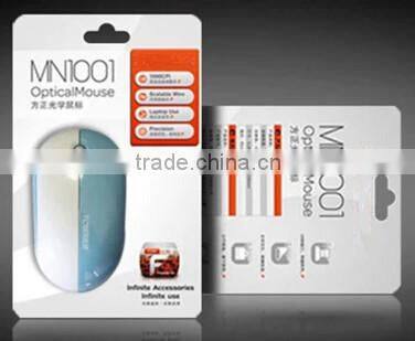Japan Cheek massage card packaging pp clear produsts cards packaging