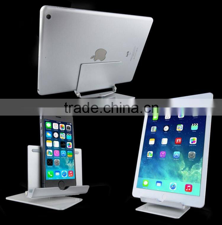 2016 Hot Sale 360 degree Rotating Adjustable Aluminum Tablet Stand For 13inch Tablet PC Display