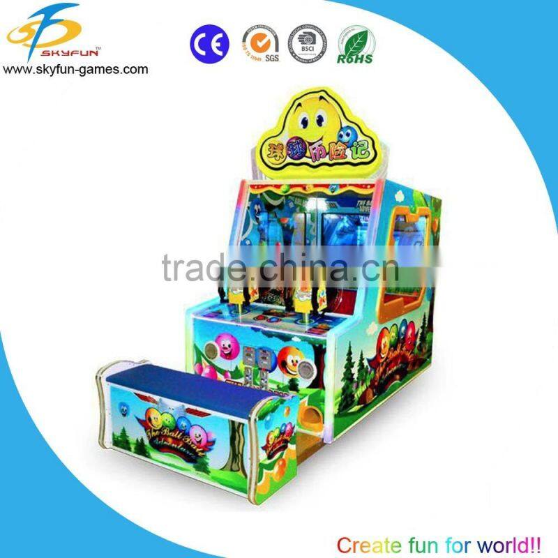 2016 newest design simulator ball arcade game machine target shooting game machine