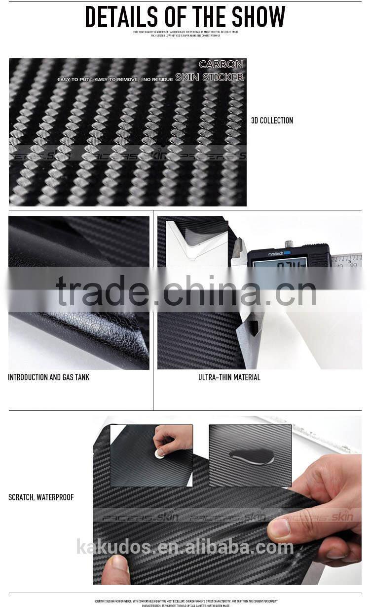 Factory New Arrival Custom Carbon Fiber Skin Vinyl Decal for xbox one with two skins for gamepad