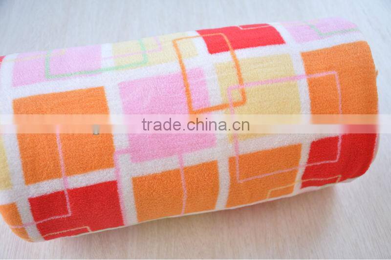Manufactory wholesale 100%polyester home textile organic swaddle blanket kids bed set