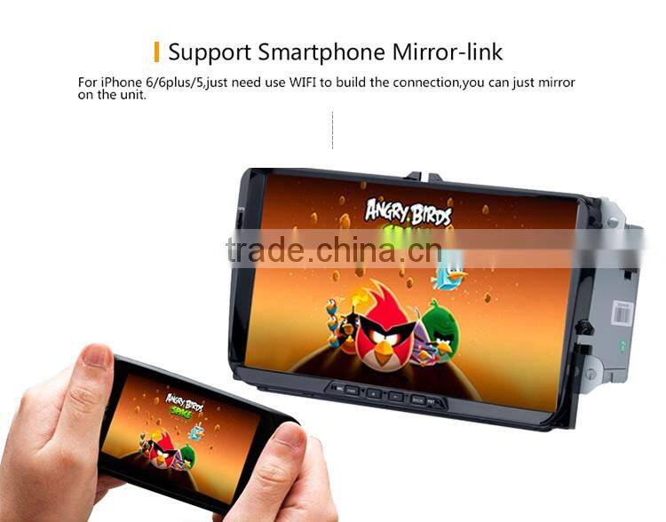 9 Inch 2 din Black screen RK3188 Android 5.1.1 CPU 16 GB Android car gps dvd player OEM for VW Volkswagen Golf 5 6 Polo