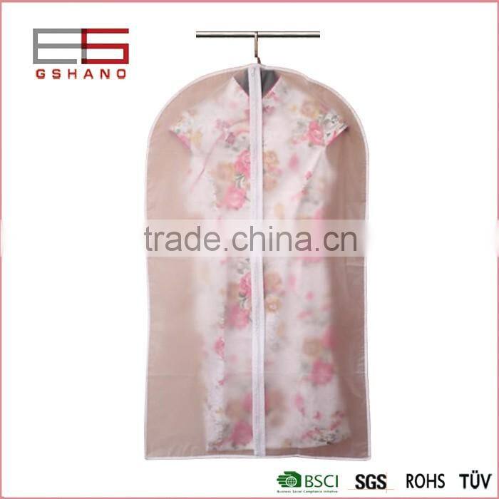 Completely Cover Full Zipper Quick Packing Wrinkle Free Breathable Suit Cover Garment Bag