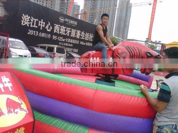 China factory exciting theme park rides mechanical rodeo bull cheap amusement rides for sale
