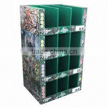 AEP promotional cardboard plush toy display stand