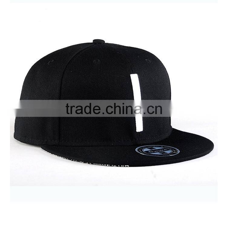 Custom design 5 panel Embroidered snapback hat