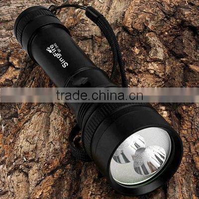 cheap bright light rechargeable flashlight blue point