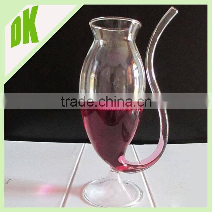 Unique gift for bridesmaids or any wedding favor!! Personalized thick stem wine glass + Wholesale Vampire thick stem wine glass