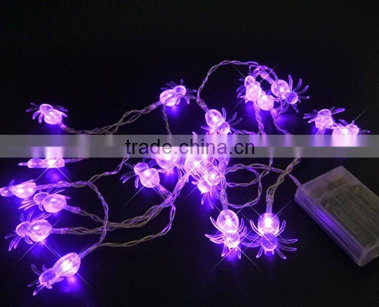 Battery Operated Bat/Spider 20 LEDs Halloween Decoration Light