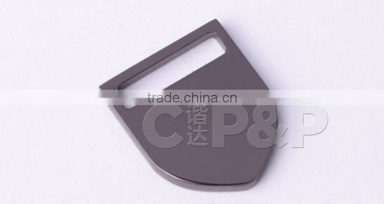 The finest technology brand garment accessory metal fashion plate