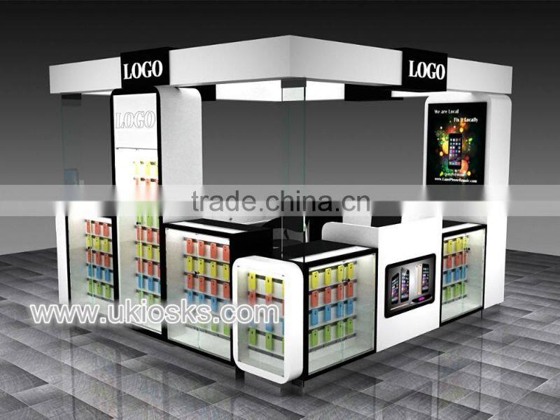 Mall cell phone accessories kiosk | cell phone accessories kiosk design | cell phone accessories display stand for sale