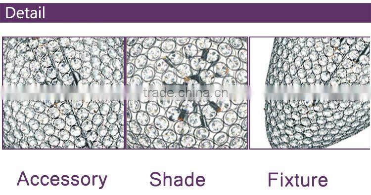 Hanging modern country style design crystal chandelier