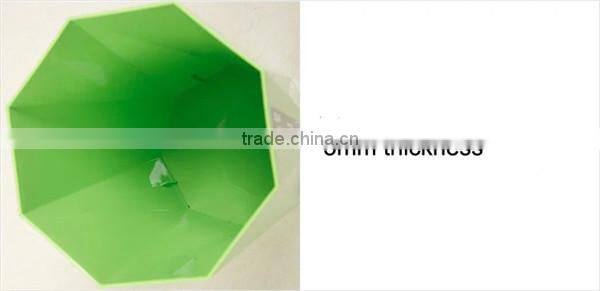 PP Trash Can Suzhou New way Eight Shape Plastic pp trash can
