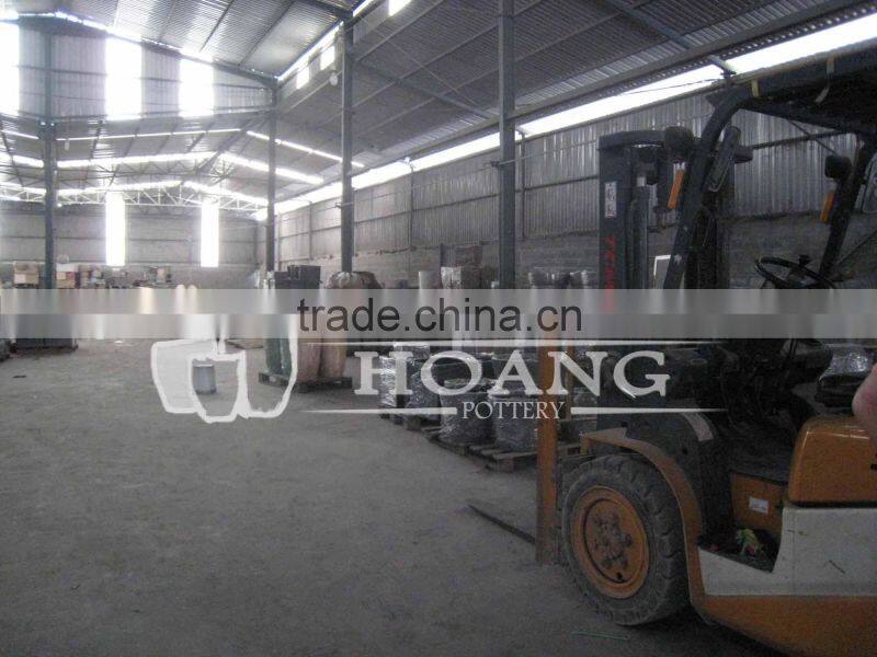 Light Cement Atlantis Jar