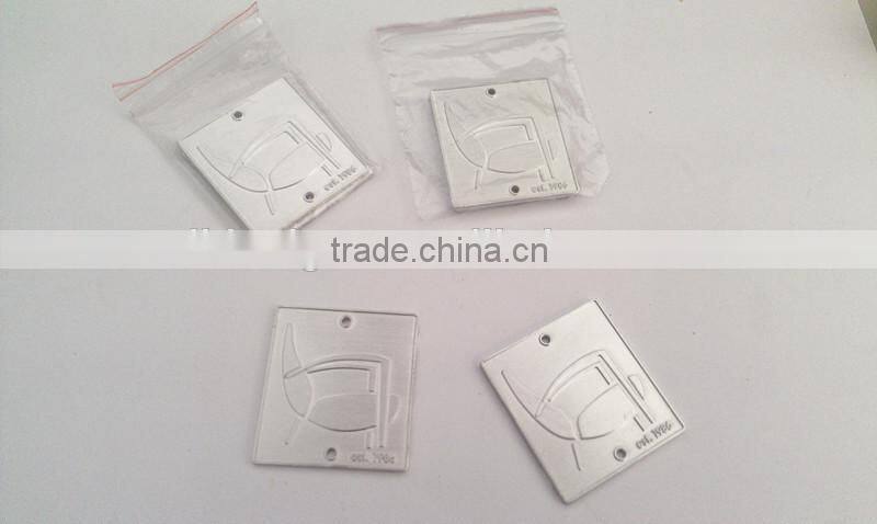 garment tag,metal nameplate,metal badge for clothes