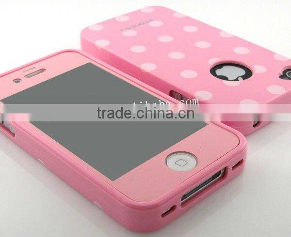 CELL PHONE CASE COVER SKIN for IPHONE 4S 4 SILICONE HOT PINK
