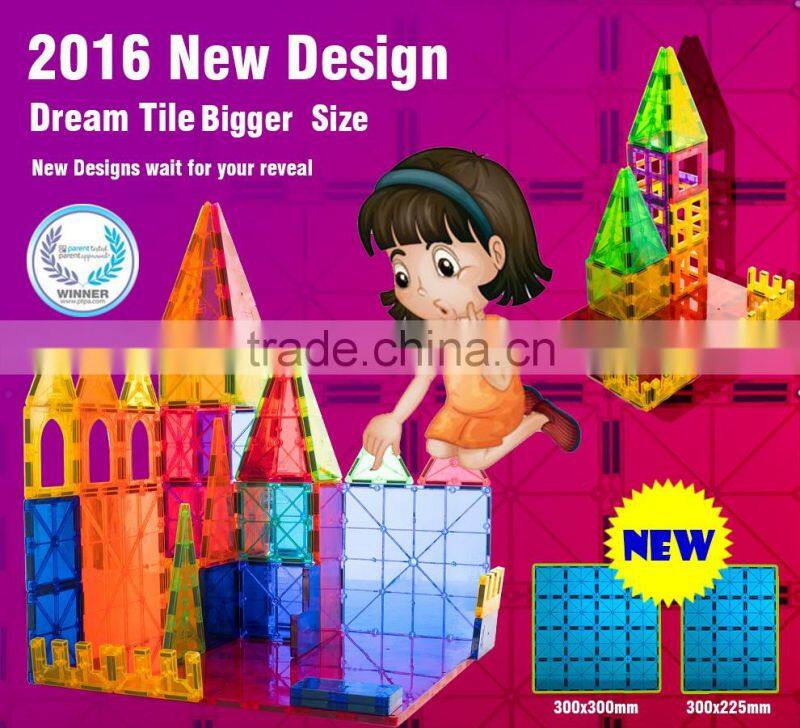 3-D Magnetic Diy Funny Building Blocks for toddlers